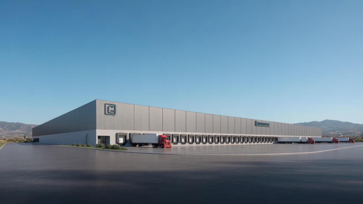 Nave industrial Build-to-Suit recién construida en Querétaro con diseño a medida del cliente